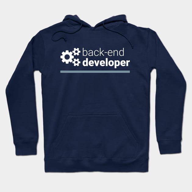 Back-End Developer Hoodie by codewearIO